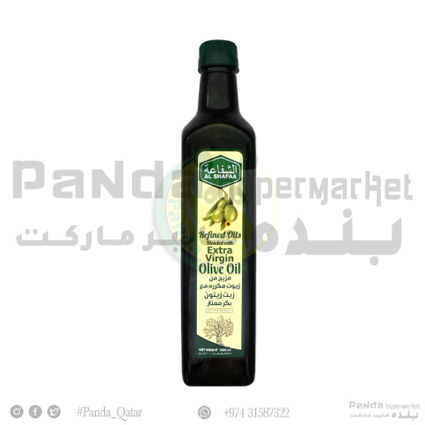 Al Shafaa Refined Extra Virgin Olive Oil 1000Ml