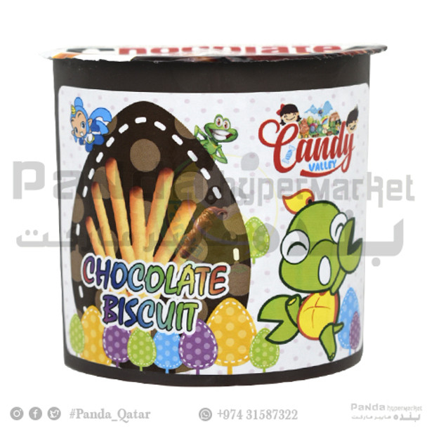 Candy Valley Chocolate Biscuit 40gm