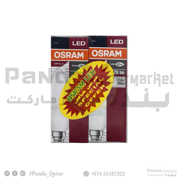 Osram Led Candle 5.7 -2Pcs