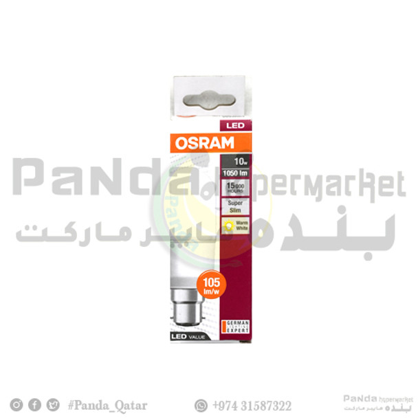 Osram Led Stick 10W B22 Warm White