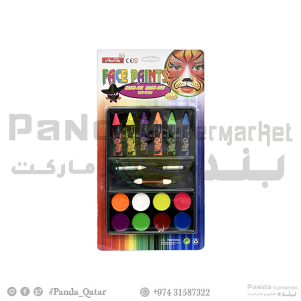 Face Paint Set Card 468-17