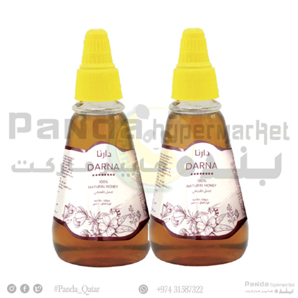 Darna Natural Honey 500gmx2 Sqeezy