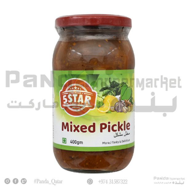 5 Star Mixed Pickle 400gm