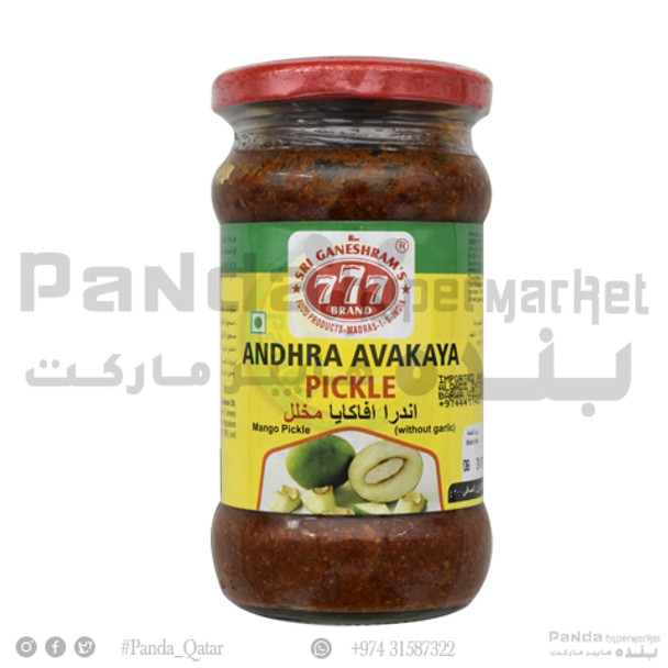 777 Andhra  Avakkaya Pickle 300gm