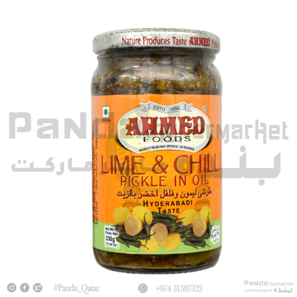 Ahmed  Hy.Lime & chilly Pickle 330G