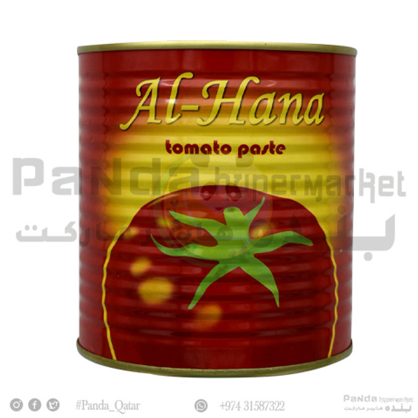 Al Hana Canend Tomato Paste850gm
