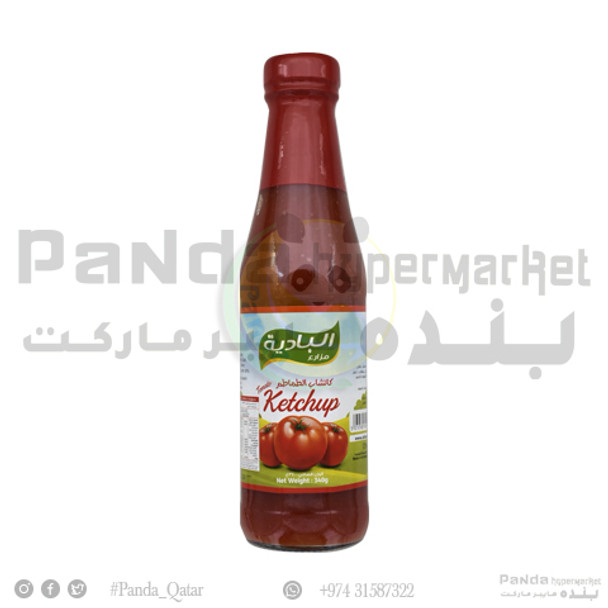 Albadia Tomato Ketchup 340Gm Glass Btl