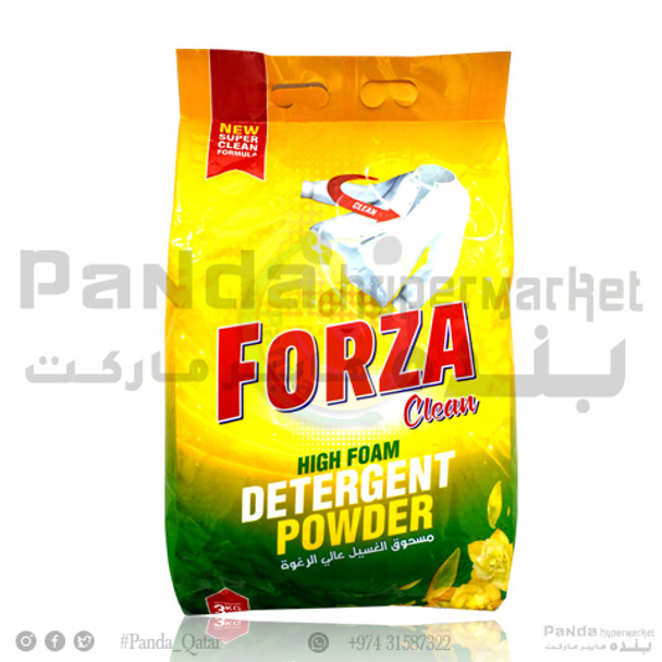 Forza Clean Detergent Powder 3Kg