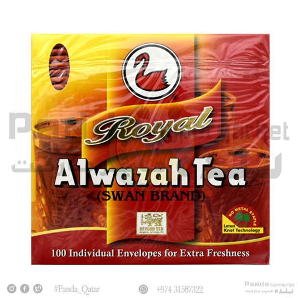 Al Wazah Royal Tea Bag With Envelop  2Gm