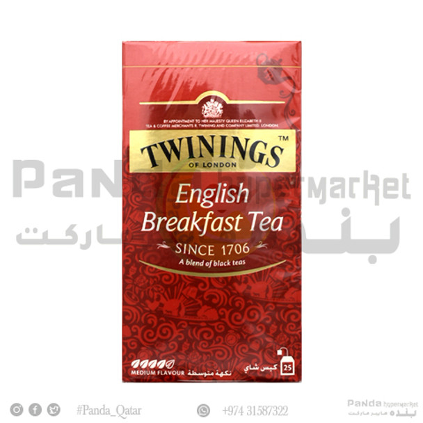 Twinings Gold English Breakfast Teabags 25s