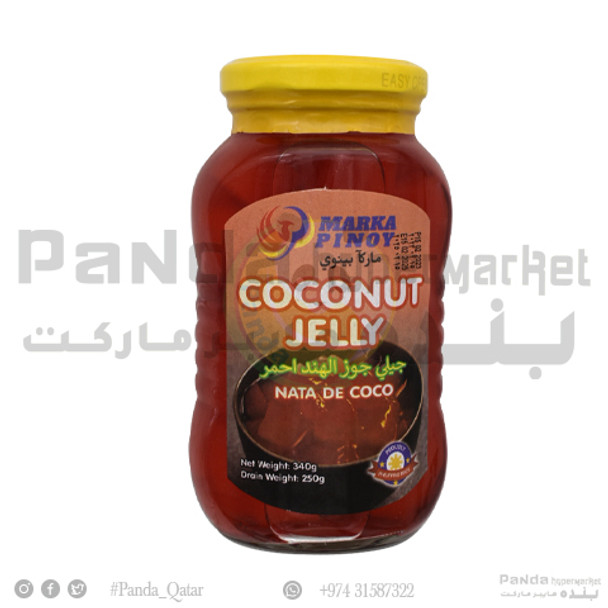 Marka Pinoy Coconut Jelly Red340G