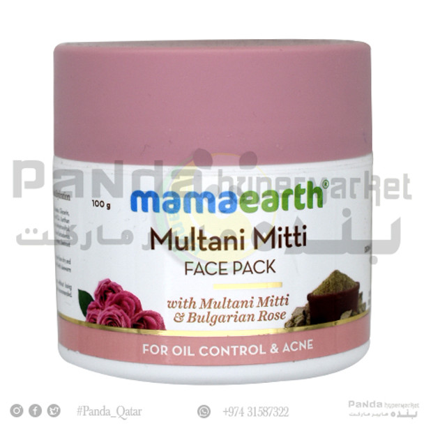 Mamaearth Multani Mitti Face Pack 100Gm