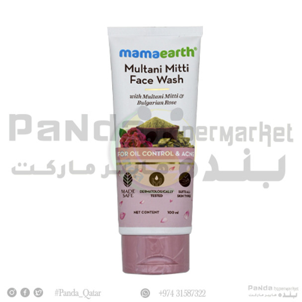 Mamaearth Multani Mitti Face Wash 100Ml