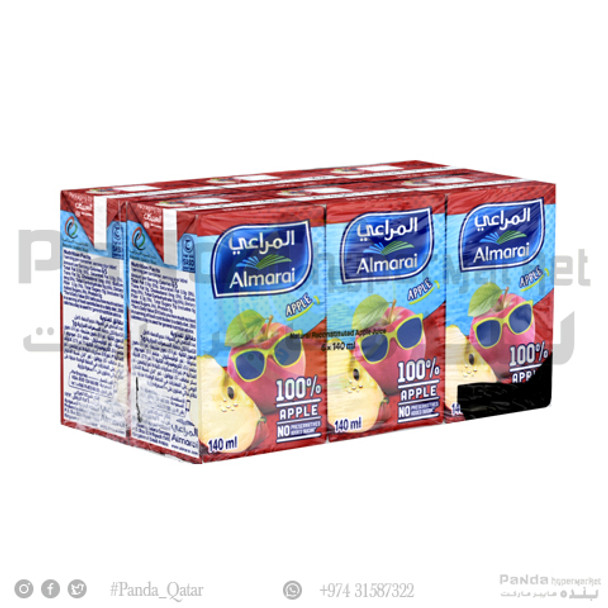 Almarai Uht Apple Juice 140mX6