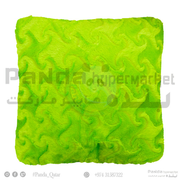 Fur Cushion 42X42Cm Assorted. 1pc