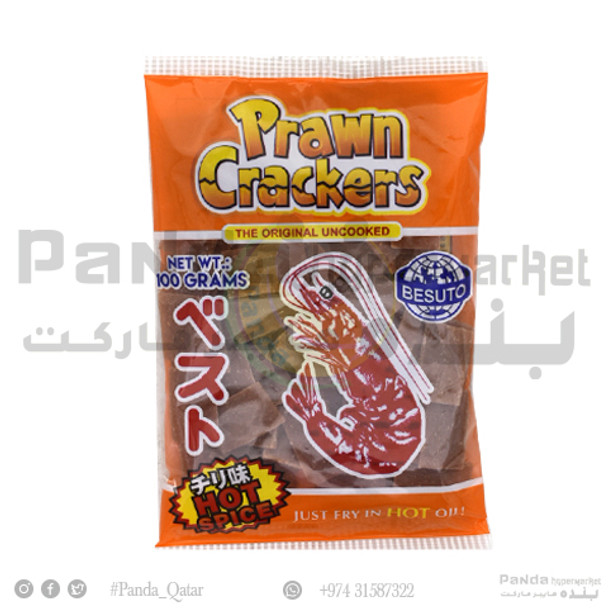 Besuto Prawn Cracker Hot & Spicy-100gm