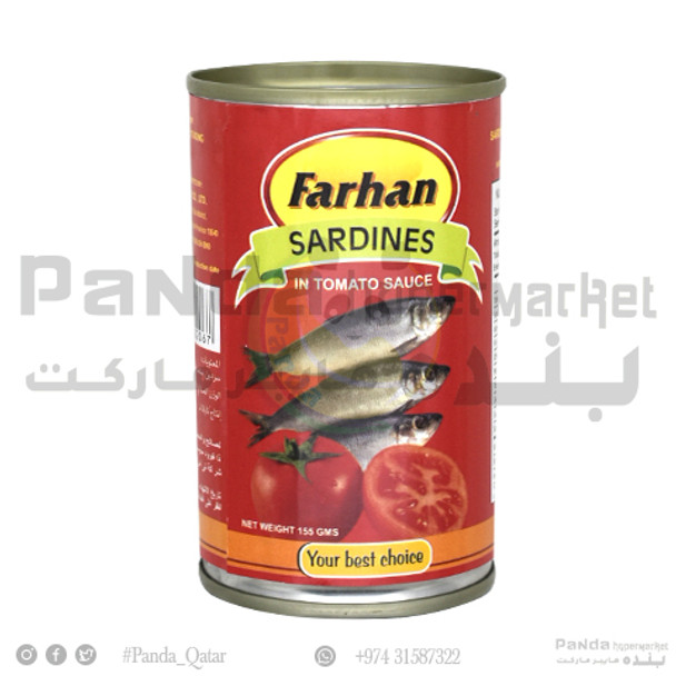 Farhan Sardines In Tomato Sauce-155gm