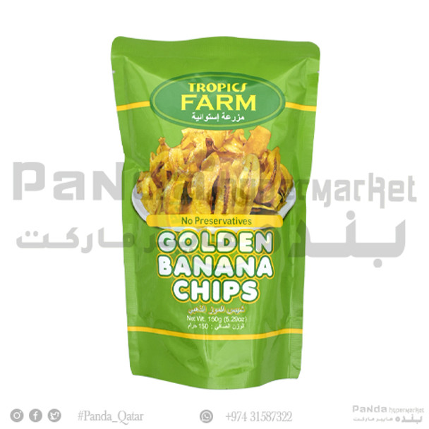 Golden Banana Chips 150g