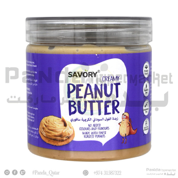 Savory Peanut Butter Creamy 400Gm
