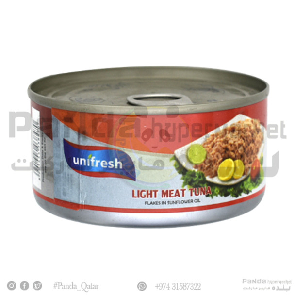 UniFresh Light Meat Tuna Flakes In S/F Oil 185GM