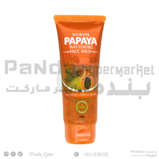 Morvin Papaya Face Wash 70Gm
