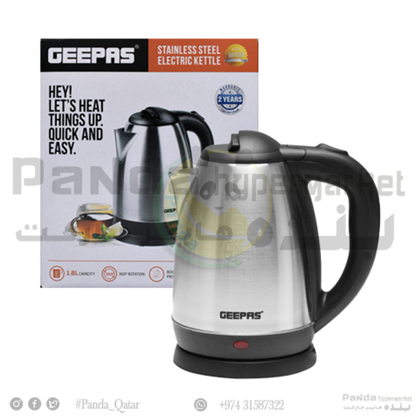 Geepas Electrical Kettle 1.8L