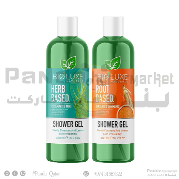 Bioluxe Shower Gel 480MlX2 Asstd