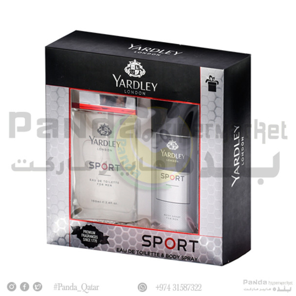 Yardley Men Edt 100Ml+ Bs 150Ml Sport