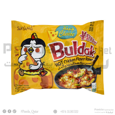 Buldak Cheese Hot Chicken Flavor 140Gm