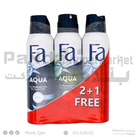 Fa Deo Aqua Spray 150Ml2+1