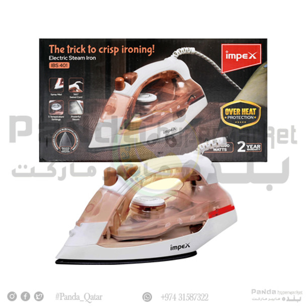 Impex Electric Steam Iron IBS 401