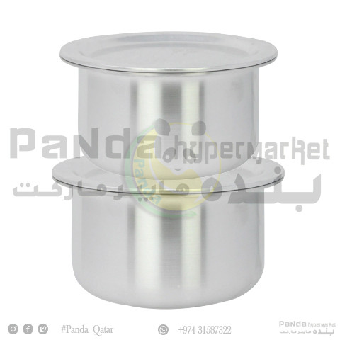 Gitco Alum Cooking Pot 9"2Pcs