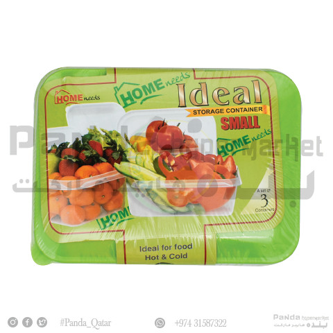 Ideal Container Small 3Pc Set