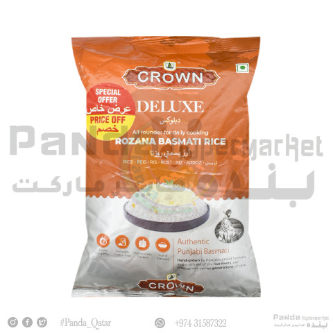 Crown Deluxe Basmati Rice 5Kg