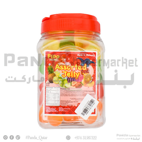 Fibo Jelly Fruit Mix 1000Gm