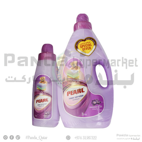 Pearl Fabric Softner 3+1 Ltr Purple