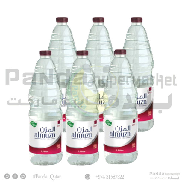 Almuzn Mineral Water 1.5LtrX6Pcs