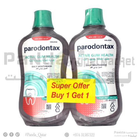 Paro Freshmint Mouth Wash 500Ml 1+1