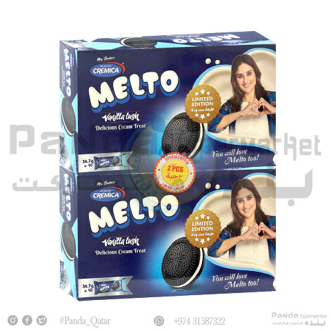 Cremica Melto Vanila Biscuit 36.7x10x2Pcs