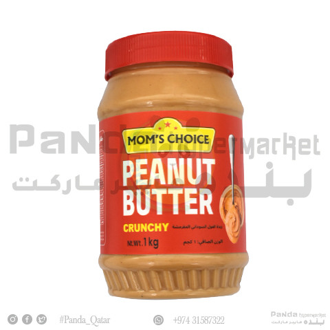 Moms Choice Peanut Butter Crunchy 1Kg