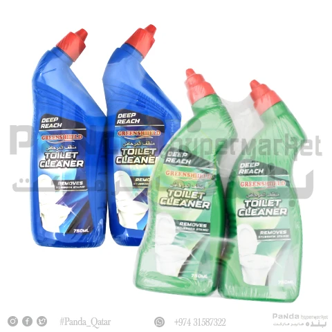 Greensheld Toilet Cleaner Asstd 2x750ml