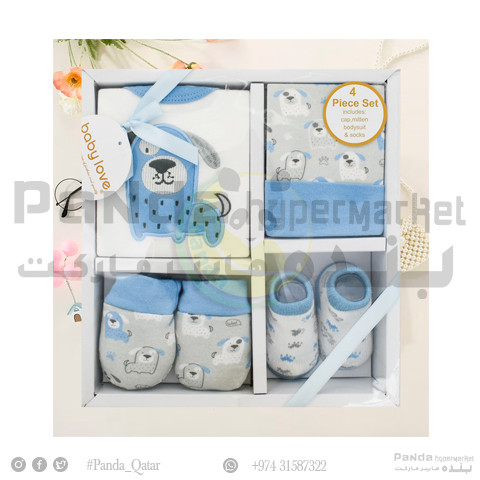Baby Gift Set 4Pcs 0-6 months 86511