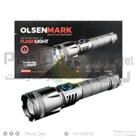 Rech Led Flashlight Zooming