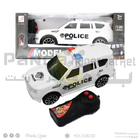 2Chanel Remote Control Police Car ZJ23222