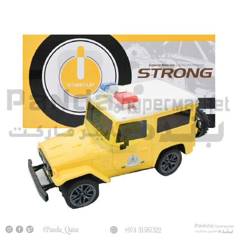 Rc Police Jeep