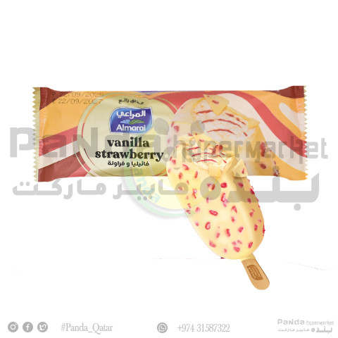 Almarai Vanila Stick Strawberry White  90Ml