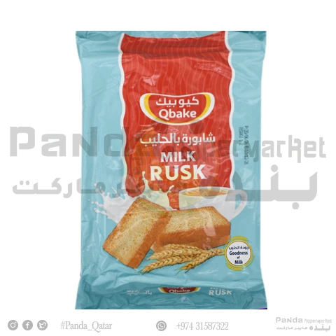 Qbake Milk Rusk 297Gm