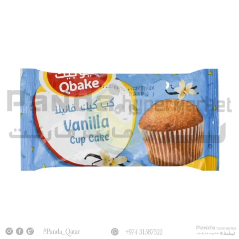 Qbakes Vanilla Cup Cake 60gm
