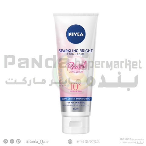 Nivea Sparkling Bright Facial Foam 100Ml