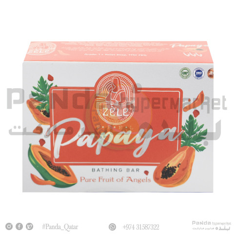 Zele Bar Pappaya Soap 125Gm
